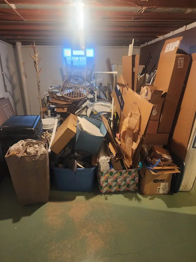 Roll-off dumpster container at job site for Yard Waste Dumpster Rental in Loxahatchee Groves